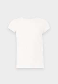 SHORT SLEEVE FITTED  - Camiseta básica - dusty white