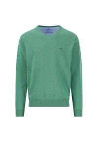 V-NECK  - Strickpullover - jade