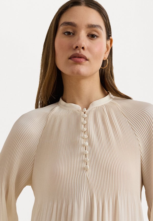 PLEATED GEORGETTE BLOUSE - Blouse - mascarpone cream2