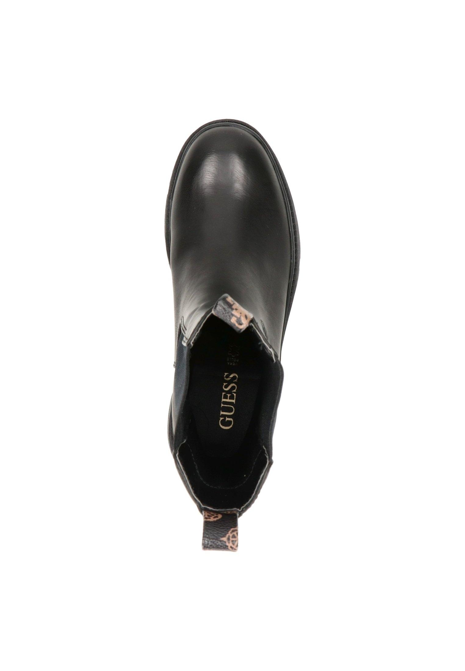 Guess GUESS LORI DAMES CHELSEA - Enkellaarsjes met plateauzool -  zwart/Zwart - Zalando.nl