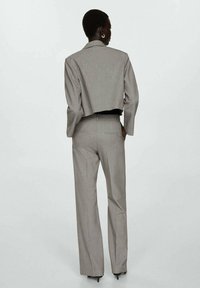 Mango Hlače - mottled light grey