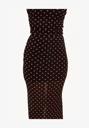 LOAVIES, YOU AND FOREVER - Jupe longue - brown dots small