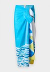 LAWN SARONG - Jupe portefeuille - white
