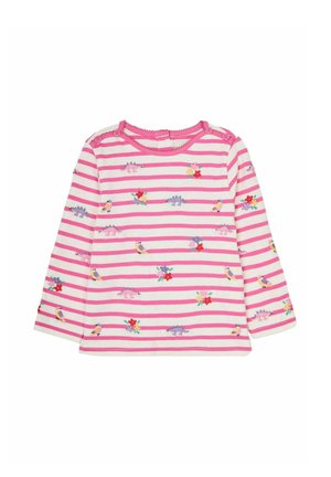 JoJo Maman Bébé DINO BIRD EMBROIDERED- REGULAR FIT - Pitkähihainen paita - pink