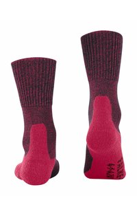 FALKE TK1 WOOL TREKKING STRONG CUSHIONING - Calcetines de deporte - azalea