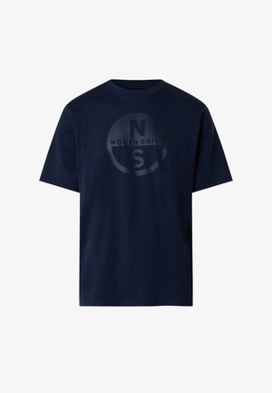 North Sails, Print T-shirt - navy blue