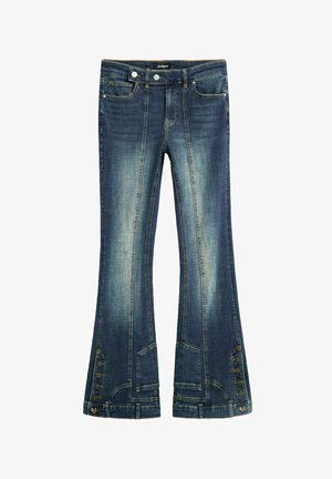 Desigual, FLARE JEANS - Vaqueros bootcut - blue