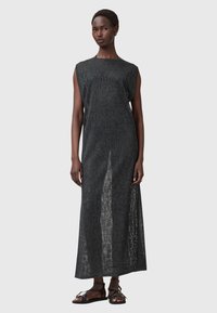 AllSaints KAITO - Stickad klänning - carbon grey
