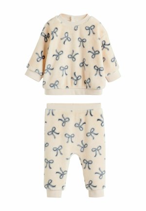 Next, REGULAR FIT -  SET   - Suéter de forro polar - black white