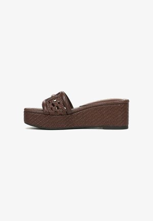 Sam Edelman, PAULEENA WVE SLIDE - Muiltjes met hak - terazzo brown