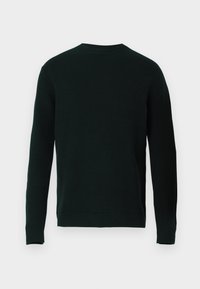 SLHDANE STRUCTURE CREW NECK - Camisola - black