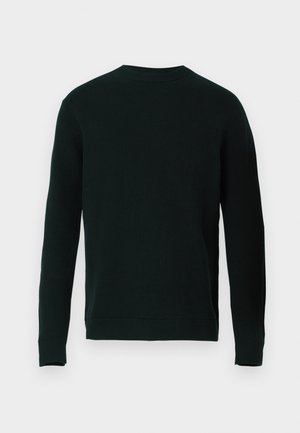 Selected Homme SLHDANE STRUCTURE CREW NECK - Džemper - black