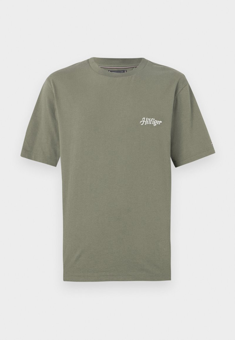 Tommy Hilfiger T-shirt print donkergroen Tommy Hilfiger T-shirt print donkergroen