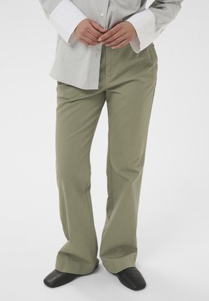 BOOTCUT - Nohavice - mulled basil