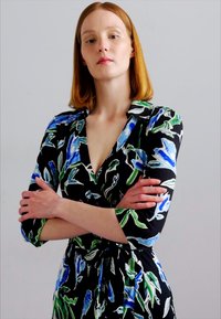 Diane von Furstenberg ABIGAIL DRESS - Dolga obleka - blue