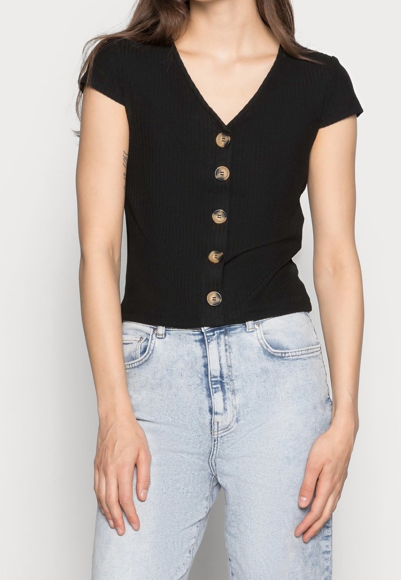 ONLY T-shirt imprimé - black