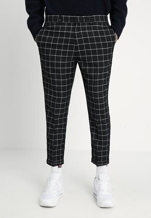 Stoffhose - black