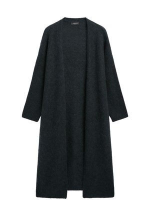 Massimo Dutti LONG - Cardigan - blue