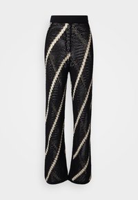 SAISHA TROUSERS  - Hlače - black