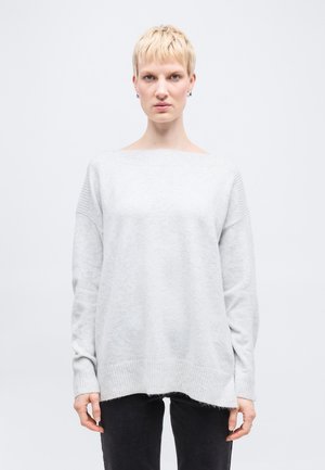 ONLWINNIE BOATNECK  - Džemper - light grey melange