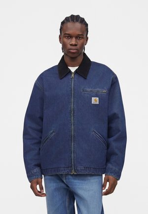 Carhartt WIP, DETROIT JACKET - Τζιν μπουφάν - blue/black stone washed