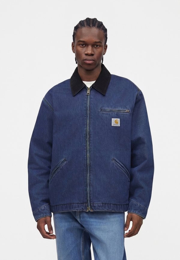 DETROIT JACKET - Jachetă din denim - blue/black stone washed