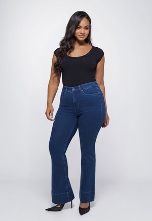 BOBI  - Bootcut jeans - soho blue