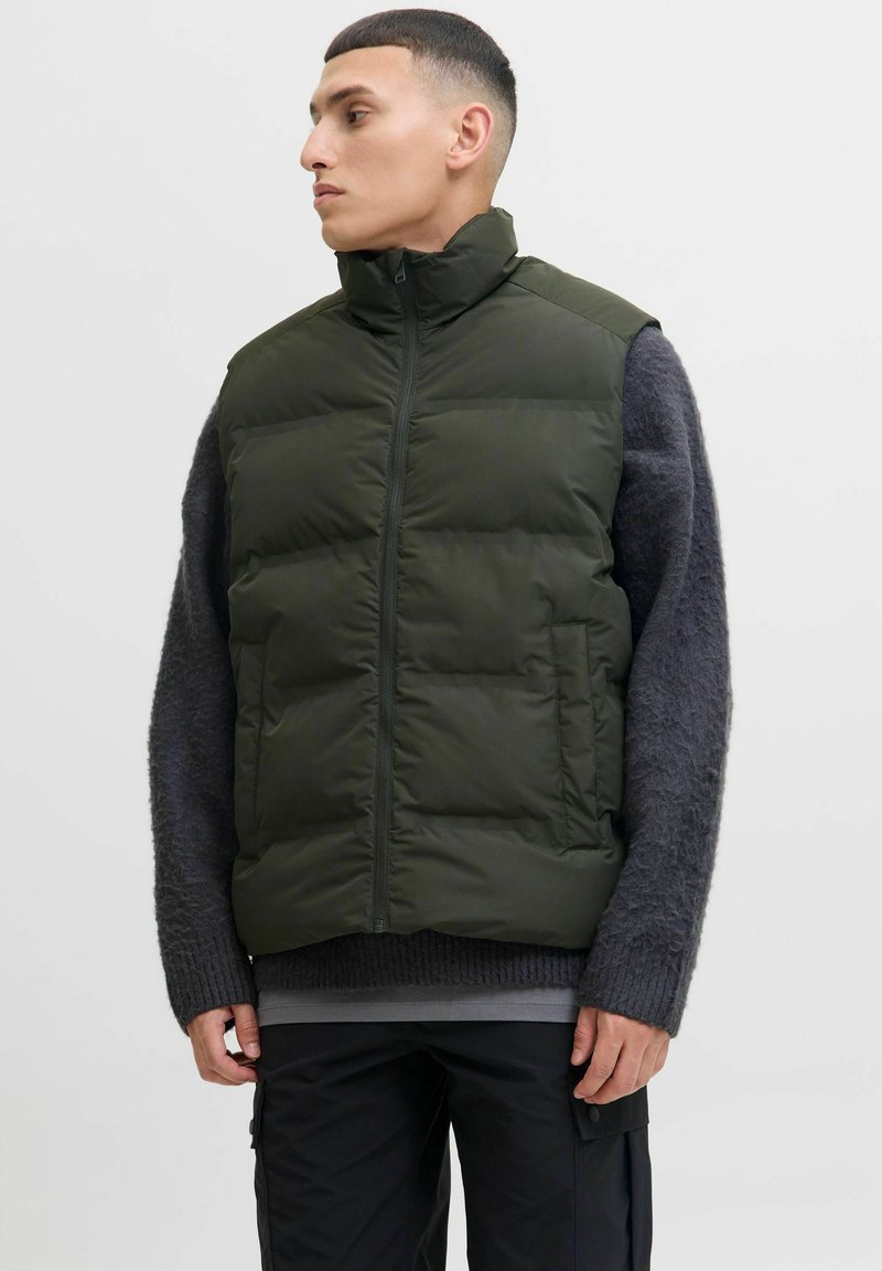 Jack & Jones JJESOHO BODYWARMER COLLAR - Vest - rosin