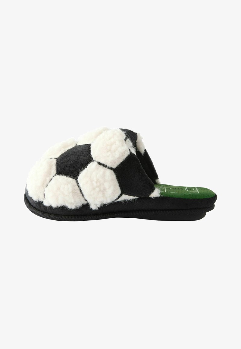 Next FOOTBALL REGULAR FIT - Chaussons - black white