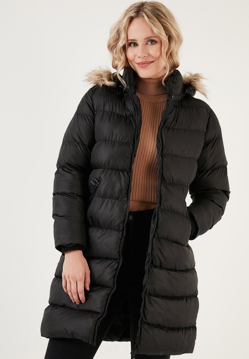 LELA - REGULAR FIT - Wintermantel - black, Vergrößern