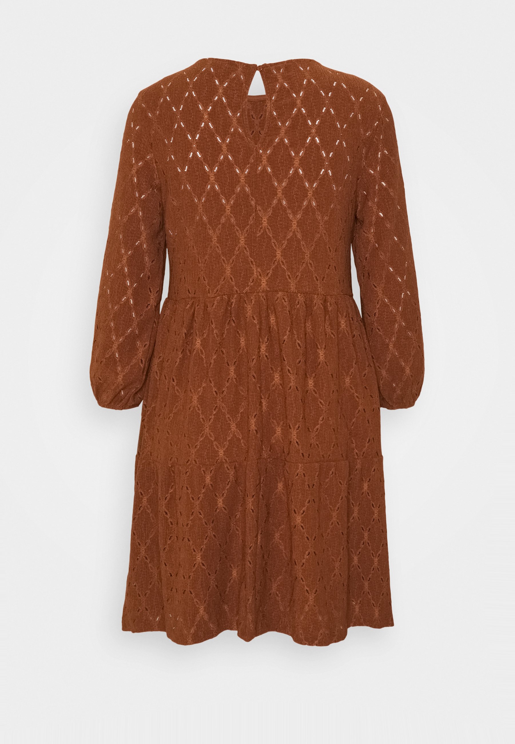 Vila VISOLARA 34 SLEEVE DRESS Vardagsklänning tortoise 3 4-ärmad klänning vila