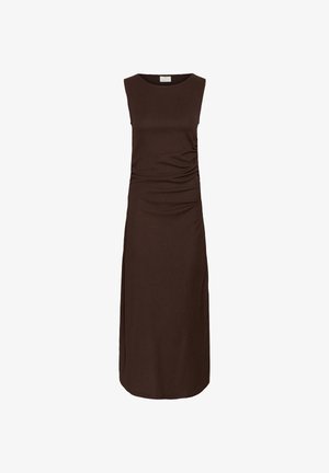 Kaffe, KAKRISTINA LONG DRESS - Maxi ruha - coffee bean
