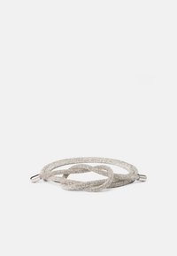 STUDDED CHAIN CORD BELT FOR TYING - Ceinture - silver-coloured