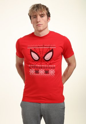Marvel SPIDER-MAN CLASSIC SPIDER-MAN SWEATER EYES - T-shirt z nadrukiem