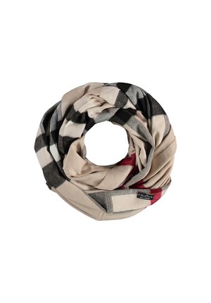 PLAID CASHMINK LOOP - MADE IN GERMANY - Plaukų tinklelis - beige