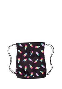 Unselected, black ice cream