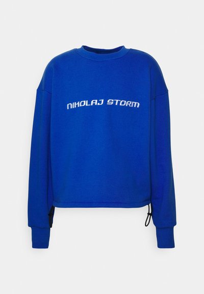 Nikolaj Storm RODEO UNISEX - Bluză de molton - logo blue