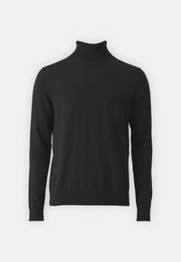 SLHBERG B NOOS - Strickpullover - black