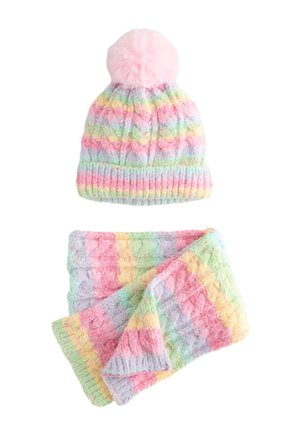Next REGULAR FIT SET  - Bufanda - pink rainbow