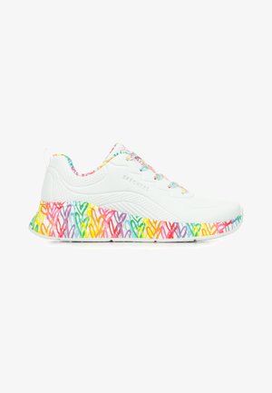 Skechers UNO LITE EXUBERAT HEARTS - Sneakers laag - exuberant hearts