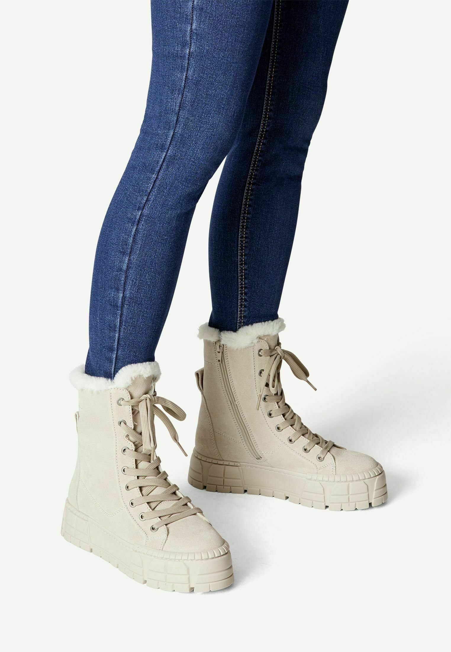 Tamaris Veterboots - antelope/Beige - Zalando.nl