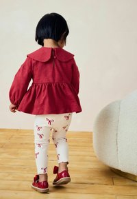 Next PEPLUM SET - Tights - red bow