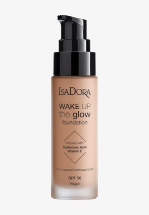 IsaDora WAKE UP THE GLOW FOUNDATION - Fondotinta - 5c