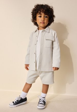 Next, REGULAR FIT-SET - Teplákové kalhoty - light grey
