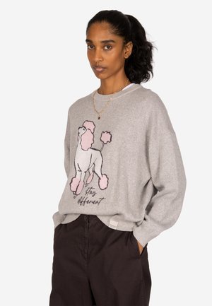 Iriedaily, IRIEDAILY STRICKPULLOVER RUDY 2.0 - Strickpullover - grey-mel.