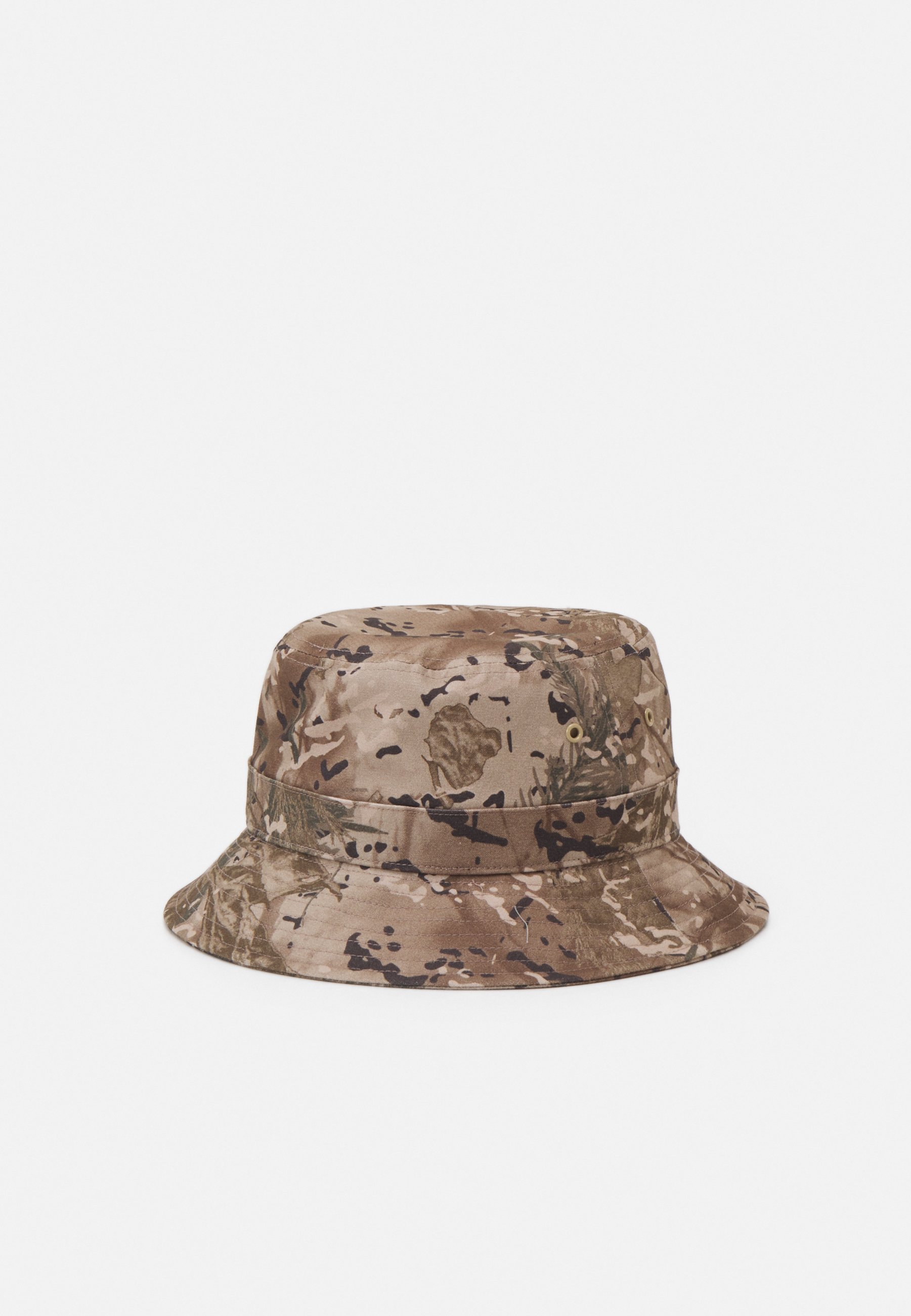 Carhartt WIP SCRIPT BUCKET HAT UNISEX - Cappello - desert/white/marrone  scuro - Zalando.it