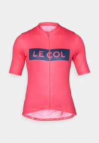 WOMENS SPORT LOGO  - Cycling Jersey - hotpink/navy