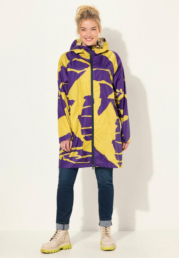 FUNKTIONS KAPUZE ZIPPER VERDECKTE TASCHEN - Parka - nougat