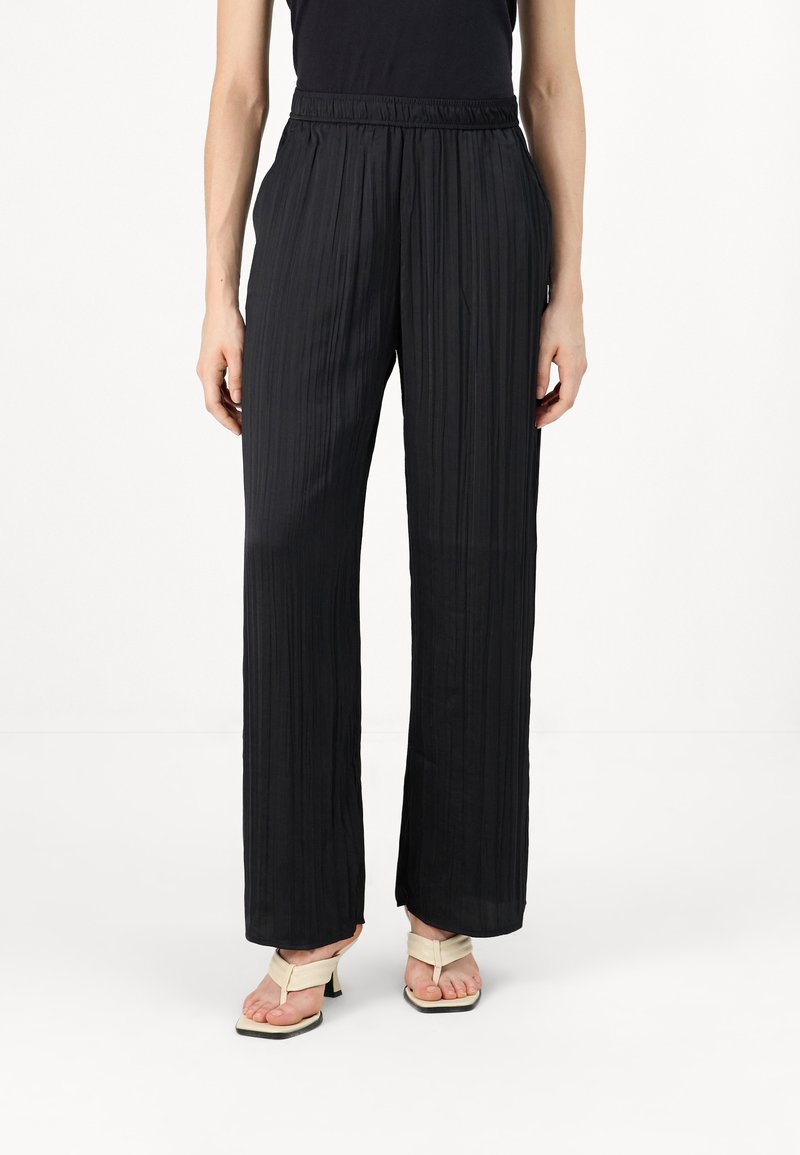 GAP CRINKLE PULL ON - Kelnės - black