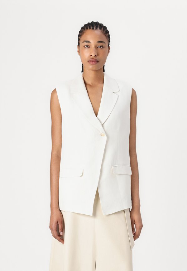 THENA - Waistcoat - egret